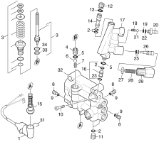 KÄRCHER Professional Ersatzteile Hochdruckreiniger Kaltwasser HD 13/18SX PL  EU 1.292-502.0 Zylinderkopf