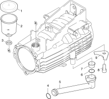 KÄRCHER Professional Ersatzteile Hochdruckreiniger Kaltwasser HD 890 S +DF  EU 1.808-501.0 Einzelteile
