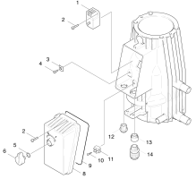 KÄRCHER Professional Ersatzteile Hochdruckreiniger Kaltwasser HD 1290 S       EU 1.112-261.0 E-Geraeteschrank