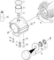 KÄRCHER Professional Ersatzteile Hochdruckreiniger Kaltwasser HD 1000 SI  EU 1.924-111.0 Antrieb