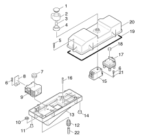 KÄRCHER Professional Ersatzteile Hochdruckreiniger Kaltwasser HD 1000 SI  EU 1.924-111.0 E-Geraeteschrank