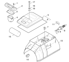 KÄRCHER Professional Ersatzteile Hochdruckreiniger Kaltwasser HD 655 EURO +DF 1.902-131.0 Einzelteile Kabel