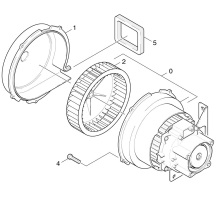 KÄRCHER Ersatzteile Hochdruckreiniger K 855 HS *EU 1.185-101.0-A Geblaese Motor kpl.