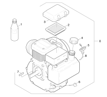 KÄRCHER Professional Ersatzteile Hochdruckreiniger Kaltwasser HD 830 B 1.187-103.0 Motor