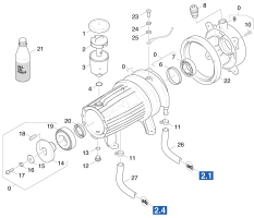 KÄRCHER Professional Ersatzteile Hochdruckreiniger Kaltwasser HD 16/15 PLUSEU-II 1.367-102.0 Motor