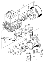 KÄRCHER Professional Ersatzteile Hochdruckreiniger Kaltwasser HD 1000 SEI - EEX 1.353-761.0 Motor