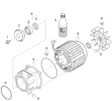 KÄRCHER Ersatzteile Hochdruckreiniger K 5.85M PLUS *EU 1.396-601.0-A Motor