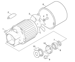 KÄRCHER Ersatzteile Hochdruckreiniger HPC 400 M *EU 1.423-952.0-A Motor