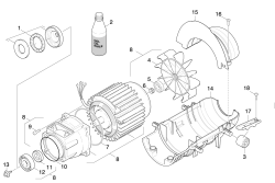 KÄRCHER Professional Ersatzteile Hochdruckreiniger Kaltwasser HD 5/11 C  EU 1.520-101.0 Motor