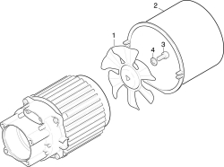 KÄRCHER Ersatzteile Hochdruckreiniger BHR 114 *EU 1.601-101.0-A Motor