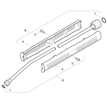 KÄRCHER Professional Ersatzteile Hochdruckreiniger Kaltwasser HD 890 S +DF  EU 1.808-501.0 Strahlrohr