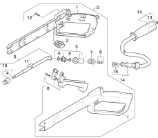 KÄRCHER Professional Ersatzteile Hochdruckreiniger Kaltwasser HD 655 S        EU 1.902-121.0 Handspritzpistole