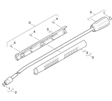 KÄRCHER Professional Ersatzteile Hochdruckreiniger Kaltwasser HD 9/16 ST    EU-I 1.374-101.0 Strahlrohr