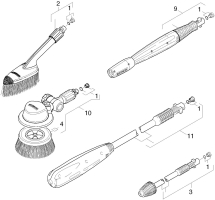 KÄRCHER Ersatzteile Hochdruckreiniger K 6.70 M-PL-WB *EU 1.138-301.0-B Strahlrohr