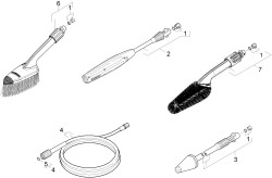 KÄRCHER Ersatzteile Hochdruckreiniger K 5.04M-PL-WB-AL *EU 1.636-863.0-B Strahlrohr