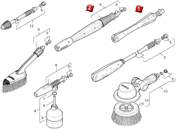 KÄRCHER Ersatzteile Hochdruckreiniger K 502M-PLUS-WB *EU 1.069-943.0-B Strahlrohr