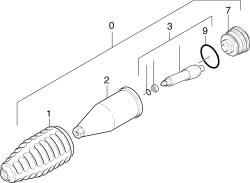 KÄRCHER Professional Ersatzteile Hochdruckreiniger Kaltwasser HD 16/15 PLUS EU-I 1.367-101.0 Rotorduese