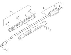 KÄRCHER Professional Ersatzteile Hochdruckreiniger Kaltwasser HD 1.086-261.0 Strahlrohr