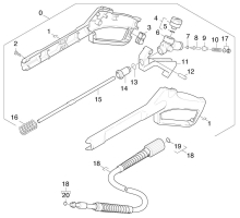 KÄRCHER Ersatzteile Hochdruckreiniger K 6.70 M-PL-WB *EU 1.138-301.0-B Handspritzpistole