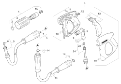 KÄRCHER Professional Ersatzteile Hochdruckreiniger Heisswasser HDS 895M ECO V2A EU 1.027-322.0 Handspritzpistole