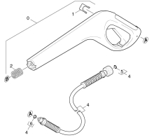 KÄRCHER Ersatzteile Hochdruckreiniger HPC 400 M *EU 1.423-952.0-B Handspritzpistole
