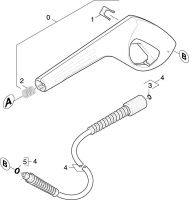 KÄRCHER Ersatzteile Hochdruckreiniger K 4.990MD Plus T250 *EU 1.636-653.0-B Handspritzpistole