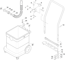 KÄRCHER Professional Ersatzteile Sauger NT 602 ECO 1.408-151.0 Geraet Unterteil