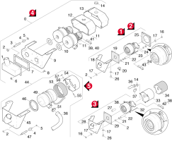 KÄRCHER Professional Ersatzteile Bodenreiniger BR 1000 BAT PACKEU 1.923-211.0 Saugturbine