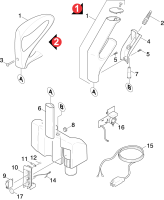 KÄRCHER Professional Ersatzteile Sauger NSS PACER 214 UE 1.033-107.0 Griff kpl.