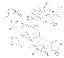 KÄRCHER Professional Ersatzteile Spruehextraktion PW 10  EU 1.913-141.0 Aussenteile
