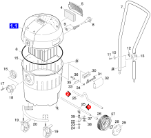 KÄRCHER Professional Ersatzteile Sauger NT 700 1.937-671.0 Behaelter