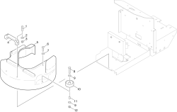 KÄRCHER Professional Ersatzteile Bodenreiniger BD 450          EU 1.032-120.0 Abdeckung Buerste