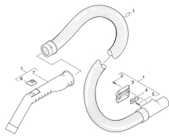 KÄRCHER Ersatzteile Trockensauger K TSC 505 * EUII 1.098-803.0 Saugschlauch
