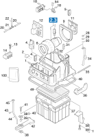 KÄRCHER Professional Ersatzteile Sauger ELU SAS 54 E    D 1.734-421.0 Gehaeuse Innenteile