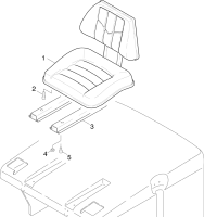 KÄRCHER Professional Ersatzteile Bodenreiniger BR 900 BAT O.SAUGB. 1.062-201.0 Sitz BR 900