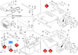 KÄRCHER Professional Ersatzteile Bodenreiniger BR 530 XLPACKAGEEU 1.127-431.0 Fahrgestell