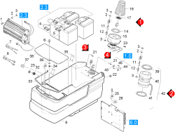 KÄRCHER Professional Ersatzteile Bodenreiniger BR 550 XL PACKAGE 1.067-804.0 Unterteil Einzelteile