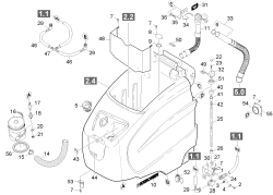 KÄRCHER Professional Ersatzteile Bodenreiniger BR 750 BAT      EU 1.259-101.0 Wassertank