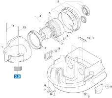 KÄRCHER Professional Ersatzteile Sauger NT 65/2 Eco Tc  EU 1.667-141.0 Turbine und Gehaeuse