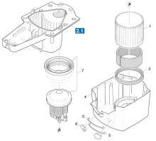 KÄRCHER Ersatzteile Saugroboter RC 3000 *EU 1.269-101.0 Motor