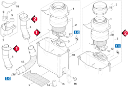 KÄRCHER Professional Ersatzteile Sauger NSS PACER 214 UE 1.033-107.0 Motor