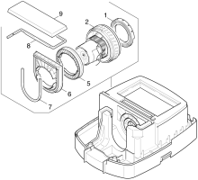 KÄRCHER Professional Ersatzteile Sauger NT 351 ECO - UL 1.933-681.0 Saugturbine