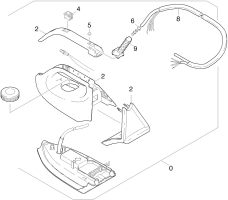 KÄRCHER Ersatzteile Dampfreiniger K 1801 B *EU 1.354-101.0 Buegeleisen