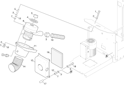 KÄRCHER Professional Ersatzteile Bodenreiniger BD 450          EU 1.032-120.0 Saugturbine
