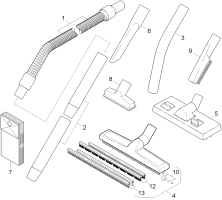 KÄRCHER Professional Ersatzteile Sauger NT 351 ECO - UL 1.933-681.0 Zubehoer