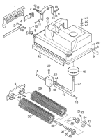 KÄRCHER Professional Ersatzteile Bodenreiniger BR 500 1.634-141.0 Einzelteile