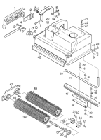 KÄRCHER Professional Ersatzteile Bodenreiniger BR 500 1.634-141.0 Einzelteile Bodenarbeiskopf