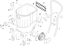 KÄRCHER Professional Ersatzteile Sauger NT 611 ECO M    EU 1.146-401.0 Behaelter