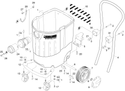 KÄRCHER Professional Ersatzteile Sauger NT 611 ECO M A  EU 1.146-411.0 Behaelter