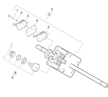 KÄRCHER Professional Ersatzteile Bodenreiniger BR 550 XL PACKAGE 1.067-804.0 Schalter Fahrsteuerung